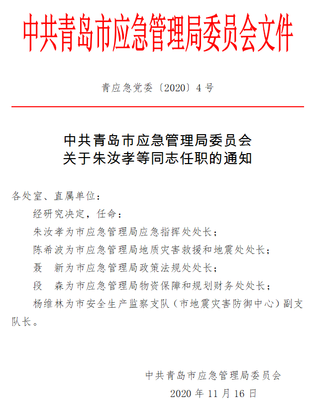 和政县应急管理局人事任命，构建高效专业应急管理体系的新篇章